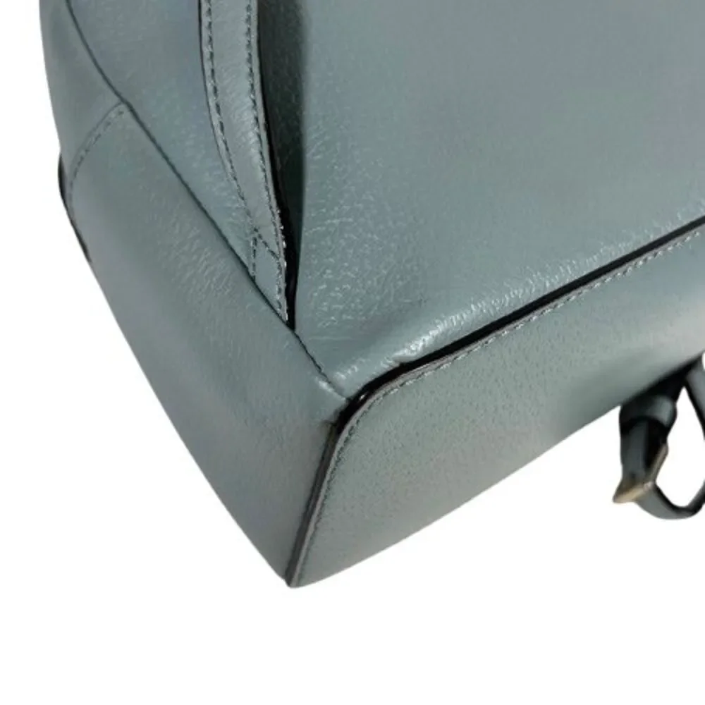 Kate Spade Grove Street Sammi Backpack Lakesedge Blue Leather $299 WKRU4894